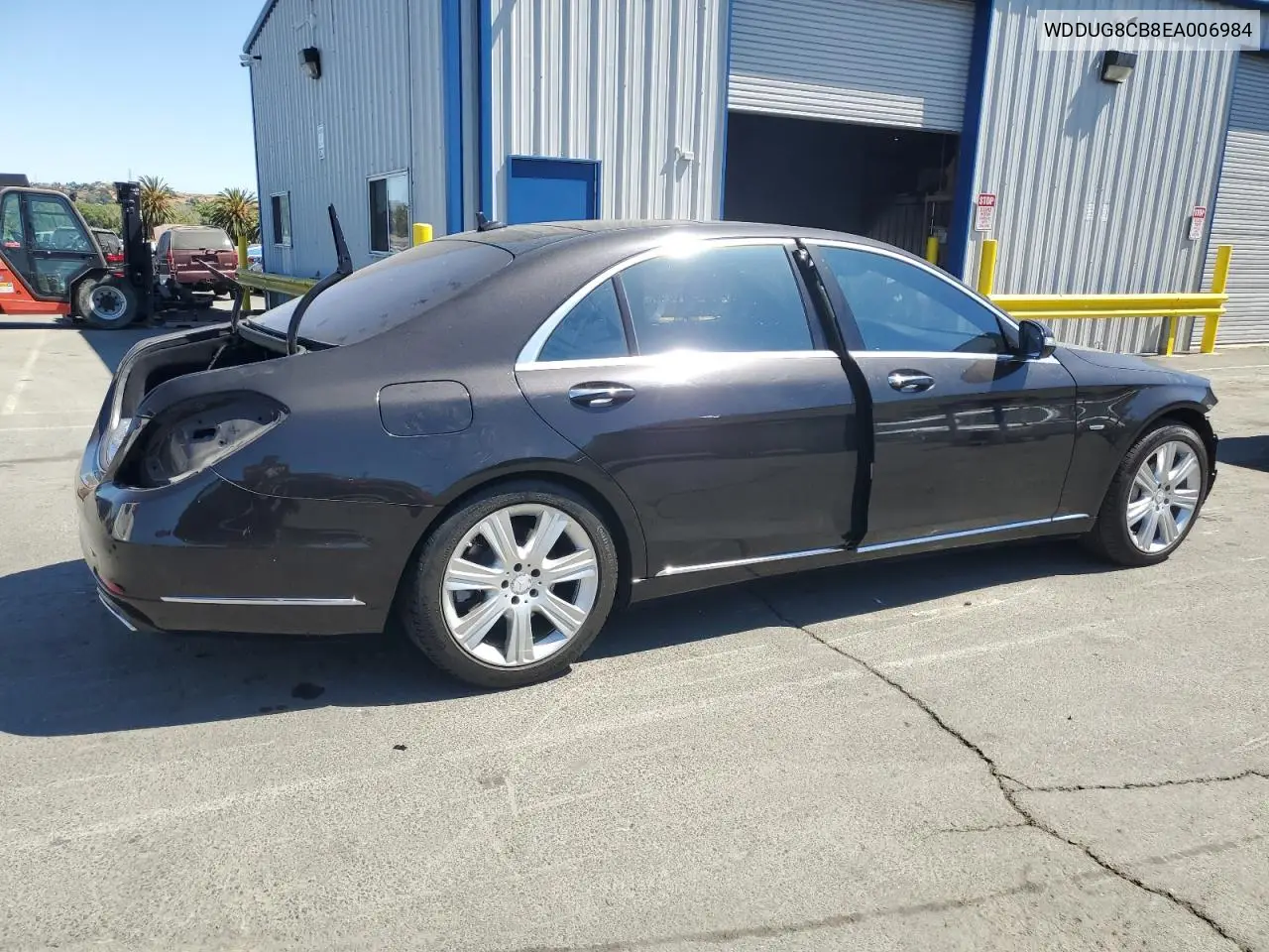2014 Mercedes-Benz S 550 VIN: WDDUG8CB8EA006984 Lot: 62723035