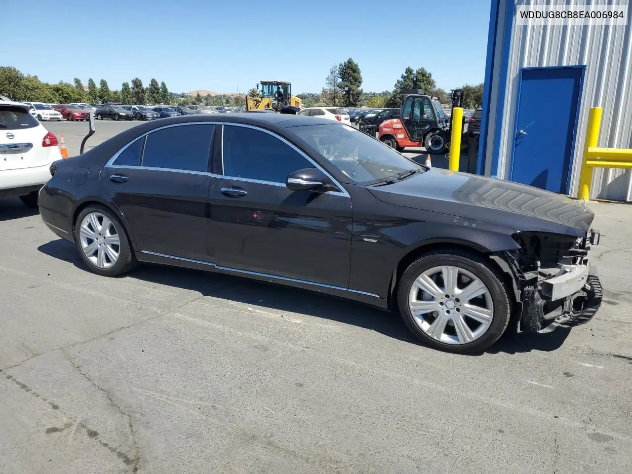 2014 Mercedes-Benz S 550 VIN: WDDUG8CB8EA006984 Lot: 62723035
