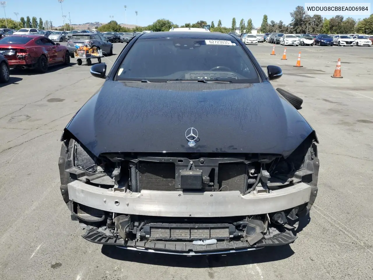 2014 Mercedes-Benz S 550 VIN: WDDUG8CB8EA006984 Lot: 62723035