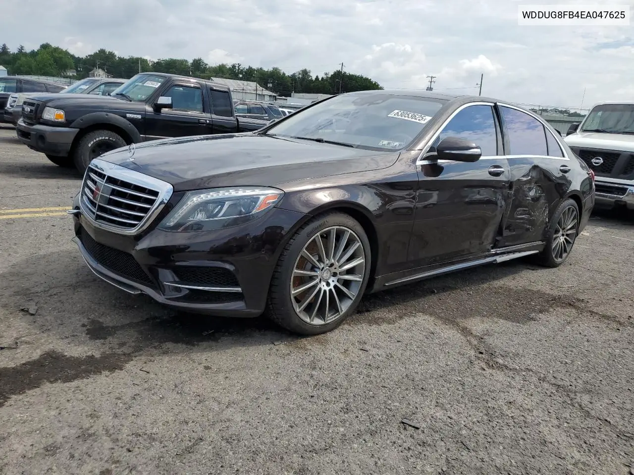 2014 Mercedes-Benz S 550 4Matic VIN: WDDUG8FB4EA047625 Lot: 63053625
