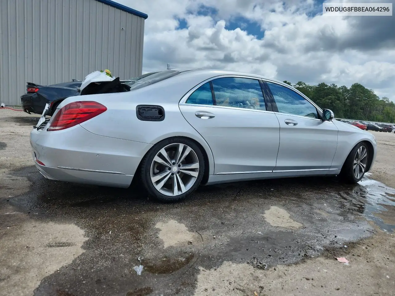 2014 Mercedes-Benz S 550 4Matic VIN: WDDUG8FB8EA064296 Lot: 63105275