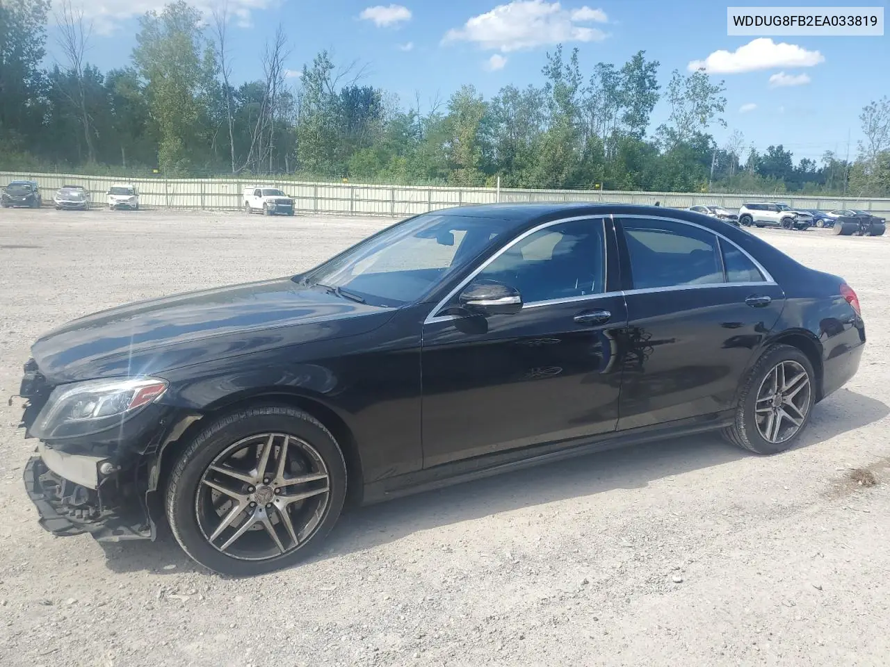 2014 Mercedes-Benz S 550 4Matic VIN: WDDUG8FB2EA033819 Lot: 65960035