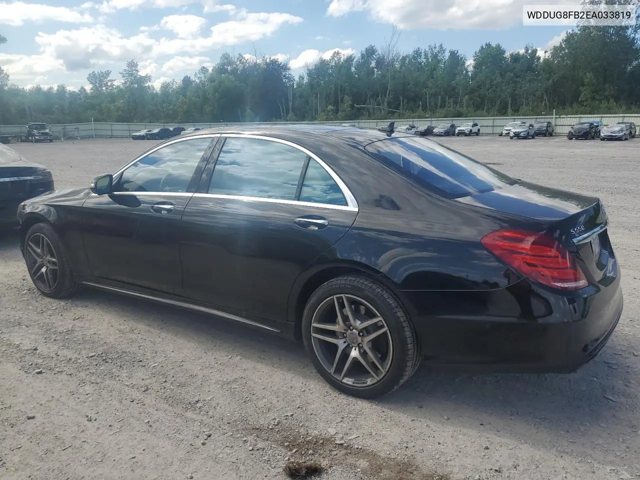 2014 Mercedes-Benz S 550 4Matic VIN: WDDUG8FB2EA033819 Lot: 65960035