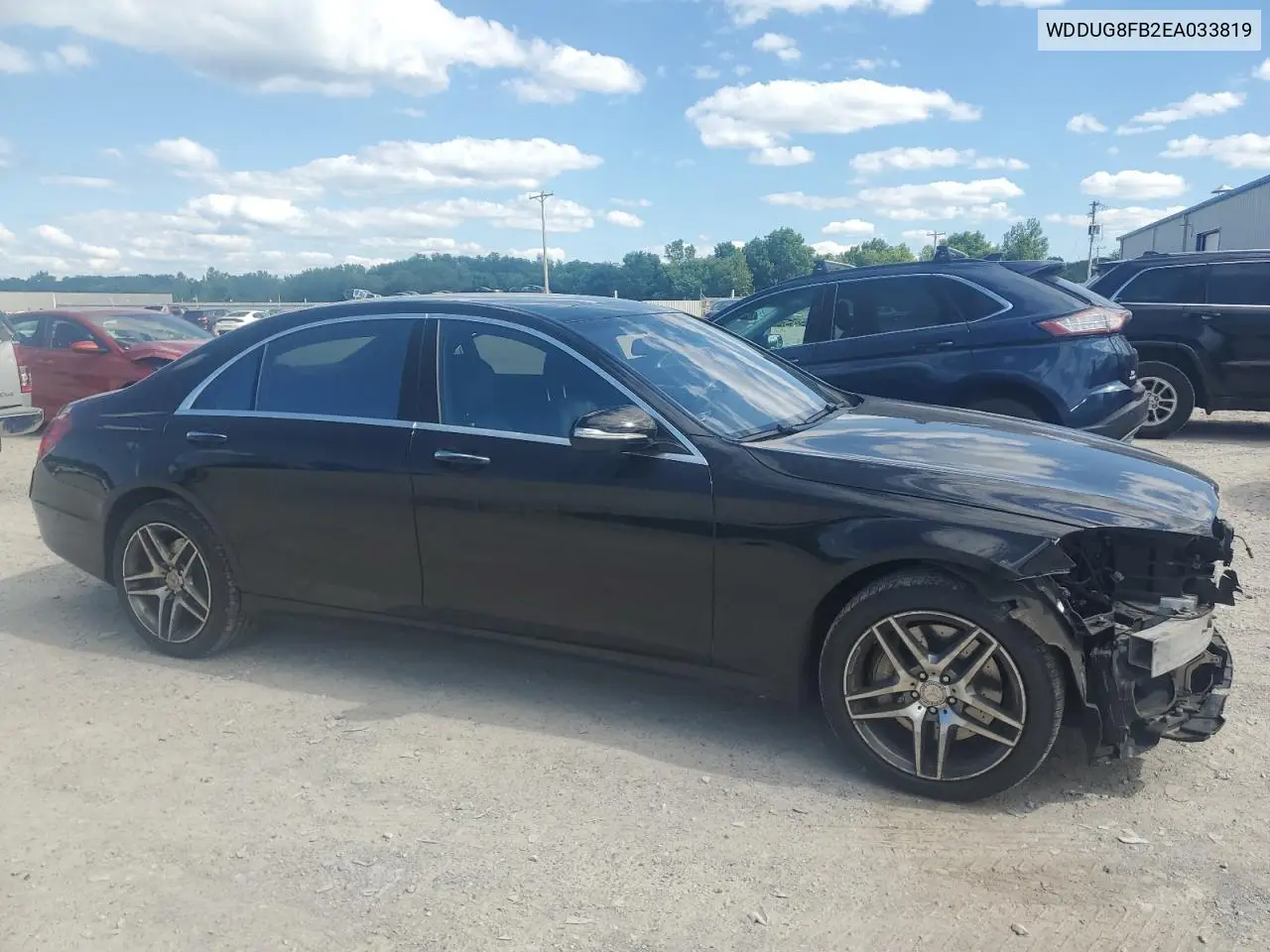 2014 Mercedes-Benz S 550 4Matic VIN: WDDUG8FB2EA033819 Lot: 65960035