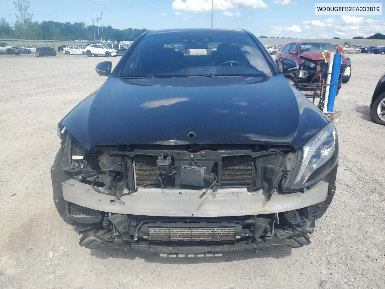 2014 Mercedes-Benz S 550 4Matic VIN: WDDUG8FB2EA033819 Lot: 65960035