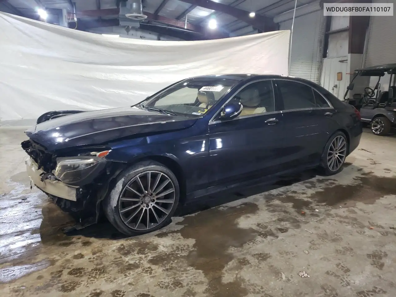 2015 Mercedes-Benz S 550 4Matic VIN: WDDUG8FB0FA110107 Lot: 44601705