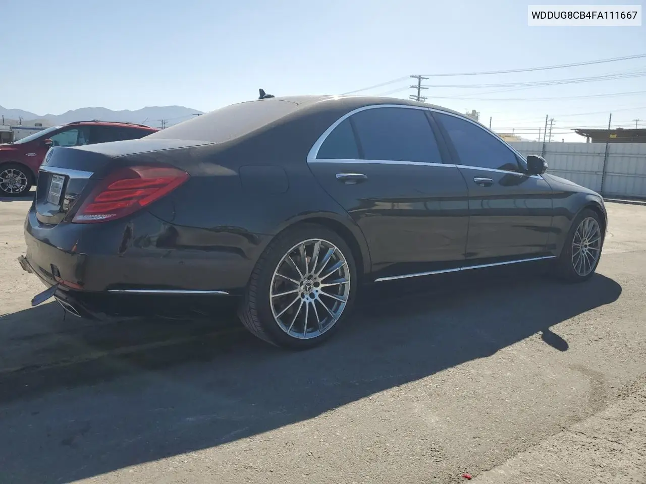 2015 Mercedes-Benz S 550 VIN: WDDUG8CB4FA111667 Lot: 56591425