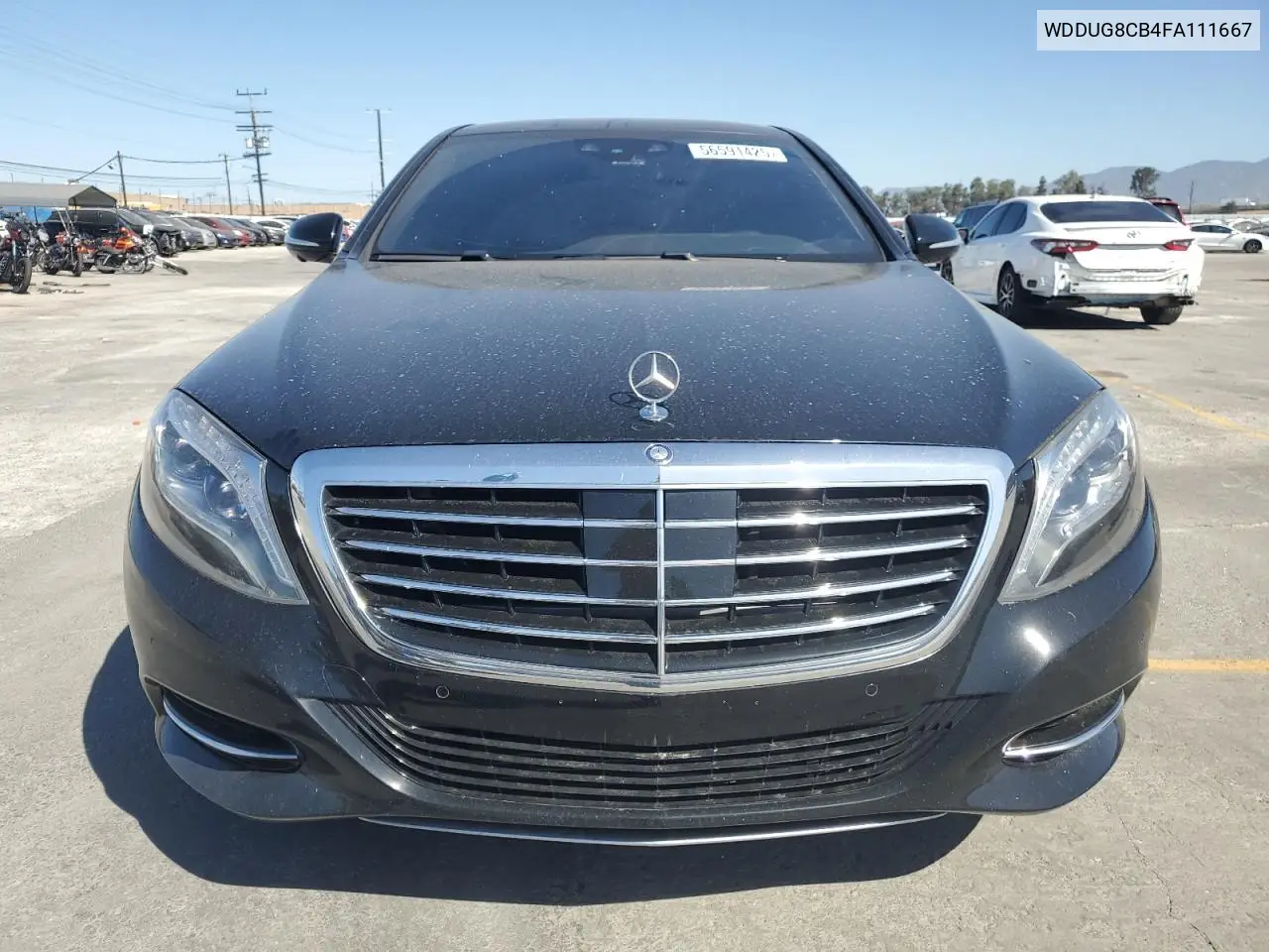 2015 Mercedes-Benz S 550 VIN: WDDUG8CB4FA111667 Lot: 56591425