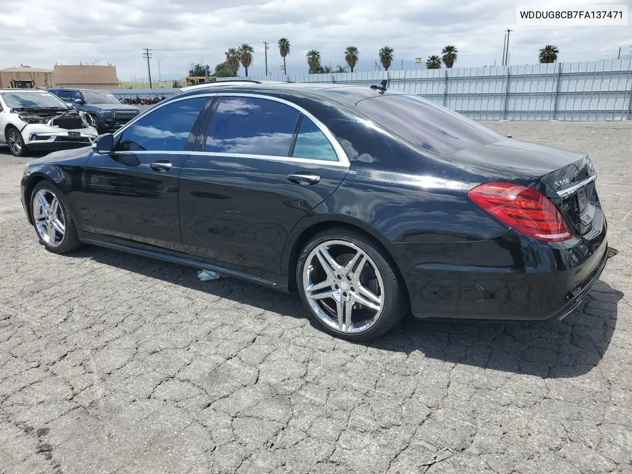 2015 Mercedes-Benz S 550 VIN: WDDUG8CB7FA137471 Lot: 56973145