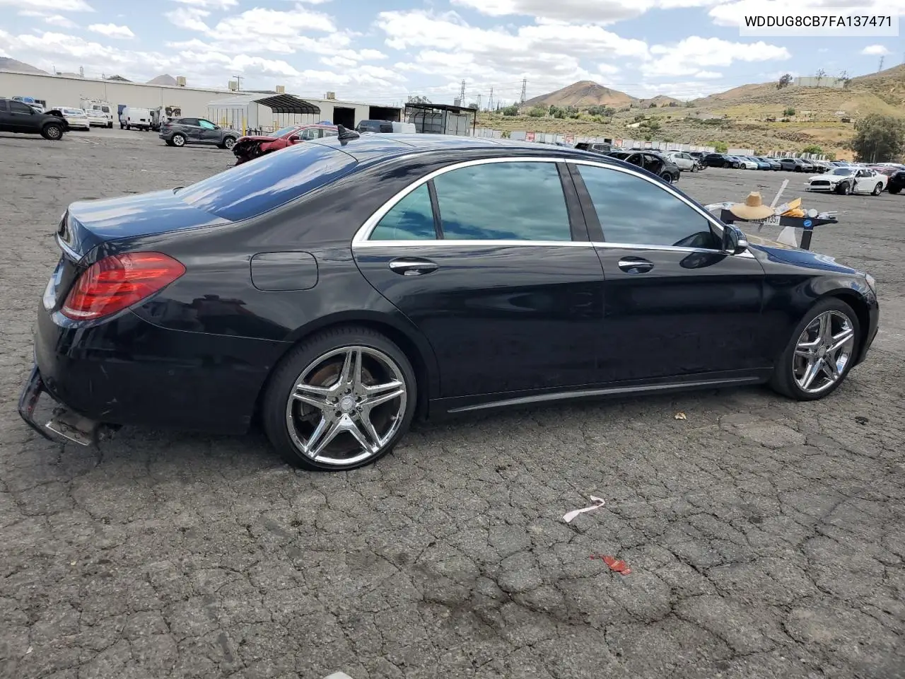 2015 Mercedes-Benz S 550 VIN: WDDUG8CB7FA137471 Lot: 56973145