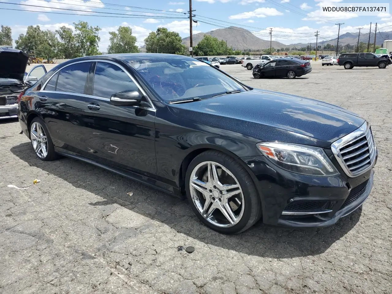 2015 Mercedes-Benz S 550 VIN: WDDUG8CB7FA137471 Lot: 56973145