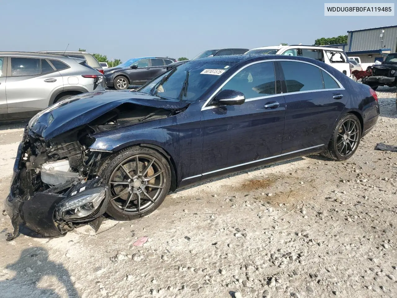 2015 Mercedes-Benz S 550 4Matic VIN: WDDUG8FB0FA119485 Lot: 60107375