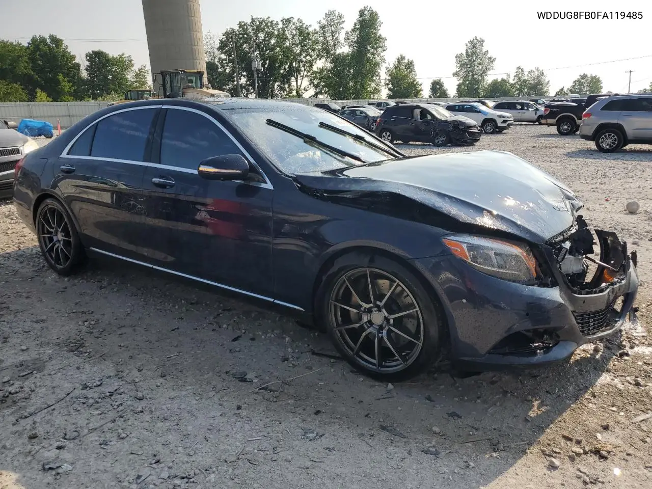2015 Mercedes-Benz S 550 4Matic VIN: WDDUG8FB0FA119485 Lot: 60107375