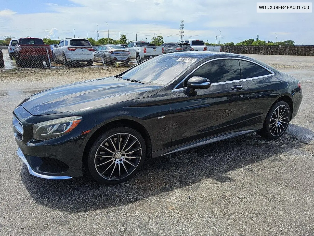 2015 Mercedes-Benz S 550 VIN: WDDXJ8FB4FA001700 Lot: 61138325