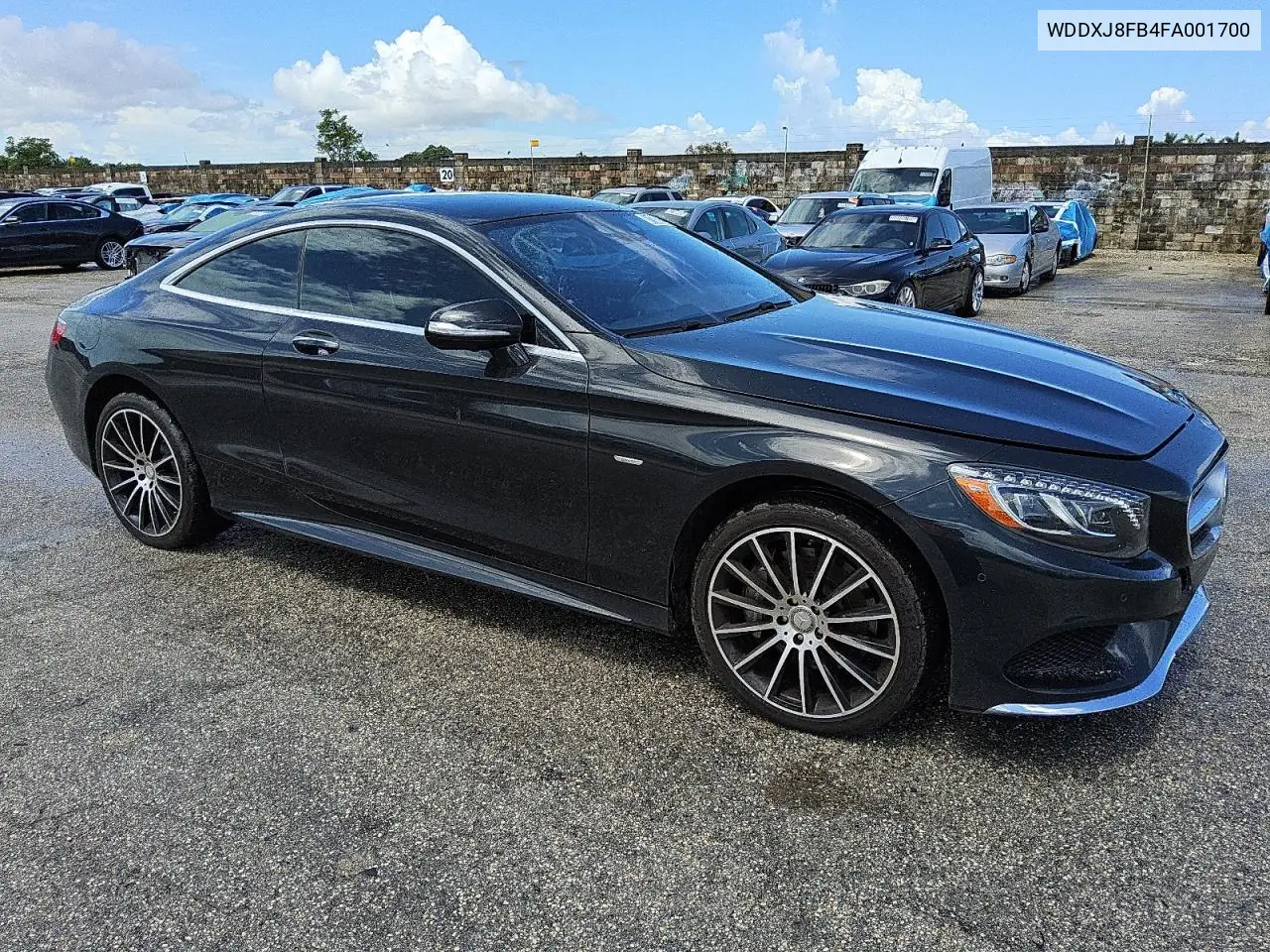 2015 Mercedes-Benz S 550 VIN: WDDXJ8FB4FA001700 Lot: 61138325