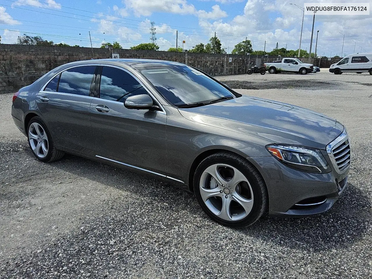 2015 Mercedes-Benz S 550 4Matic VIN: WDDUG8FB0FA176124 Lot: 61177975