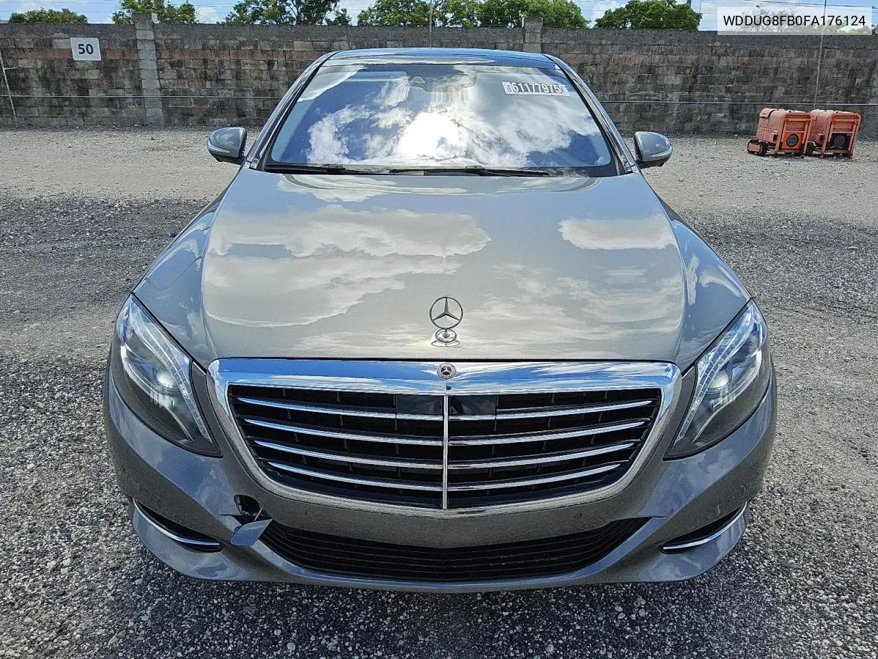 2015 Mercedes-Benz S 550 4Matic VIN: WDDUG8FB0FA176124 Lot: 61177975