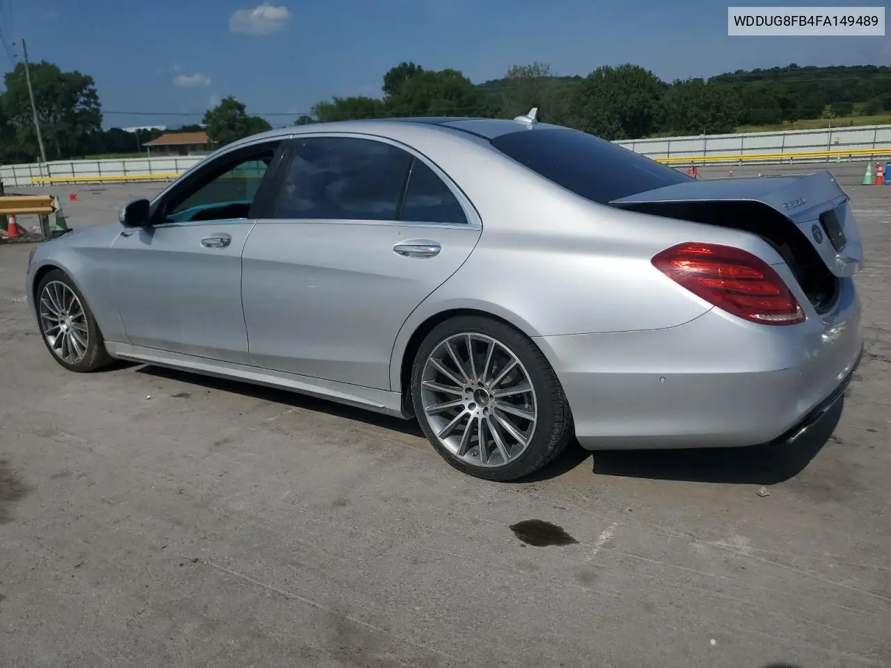 2015 Mercedes-Benz S 550 4Matic VIN: WDDUG8FB4FA149489 Lot: 62151545