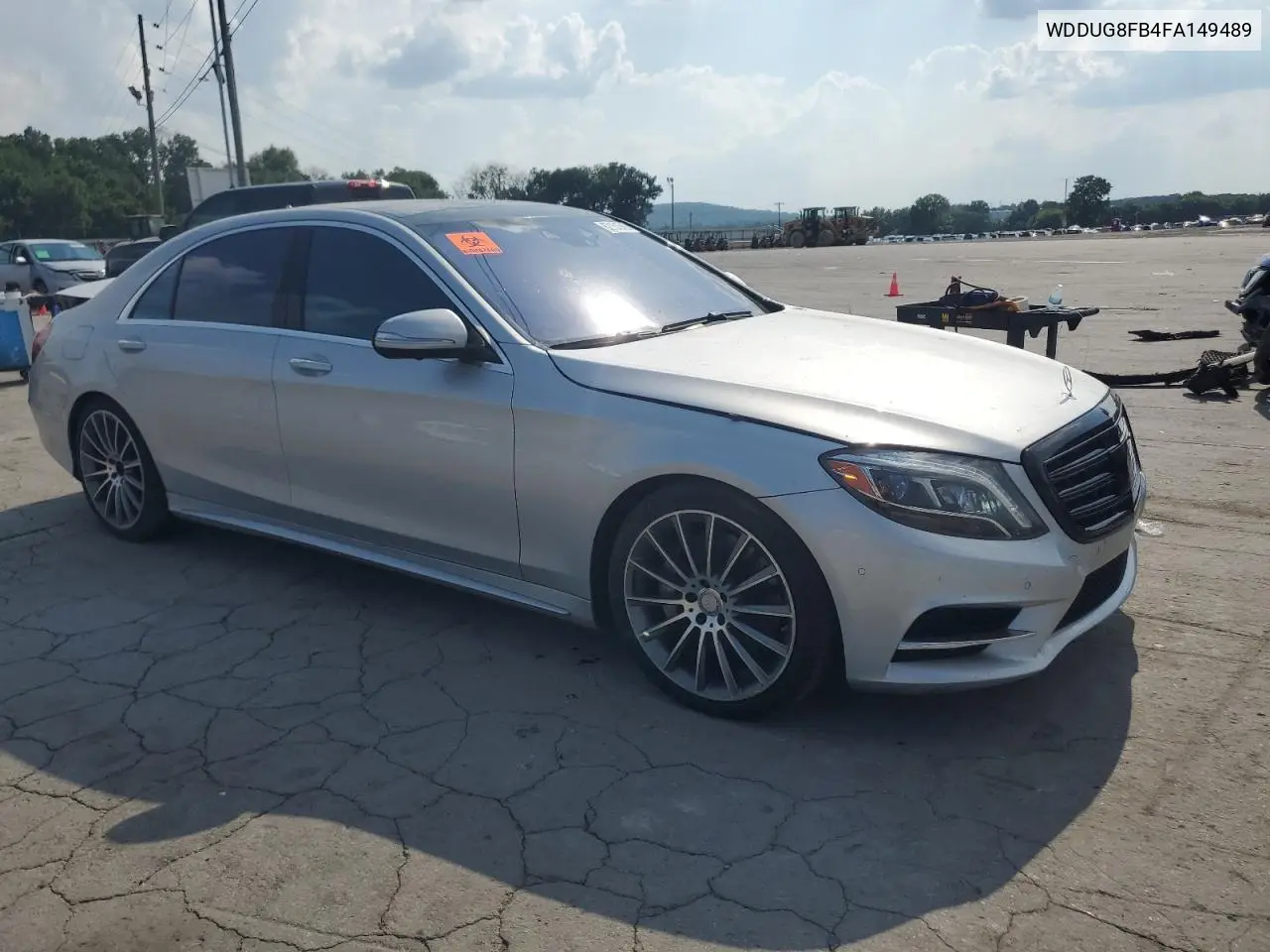 2015 Mercedes-Benz S 550 4Matic VIN: WDDUG8FB4FA149489 Lot: 62151545