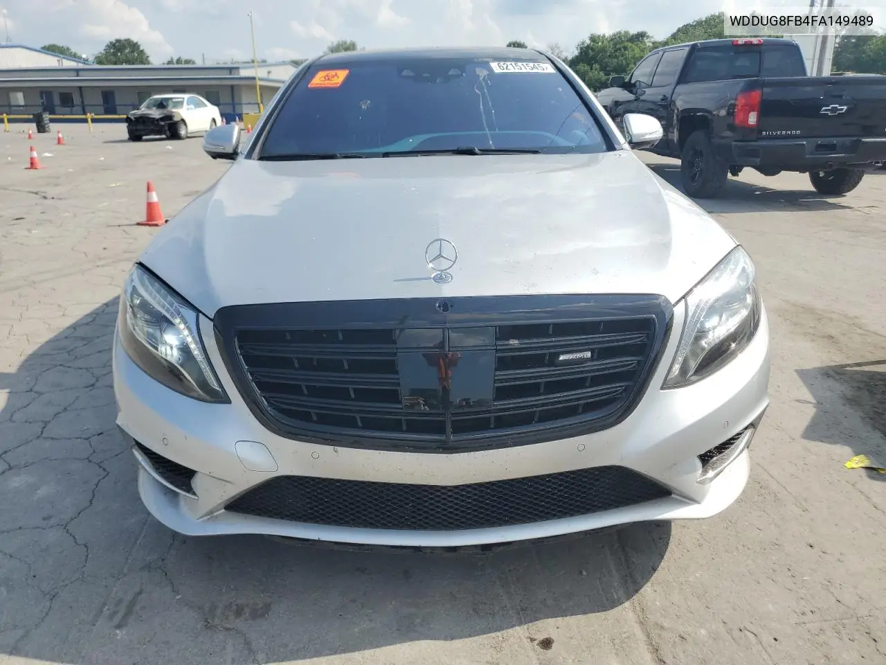 2015 Mercedes-Benz S 550 4Matic VIN: WDDUG8FB4FA149489 Lot: 62151545