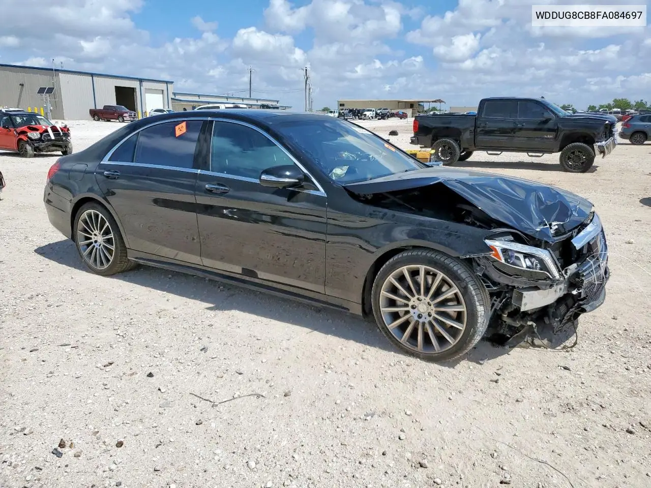 2015 Mercedes-Benz S 550 VIN: WDDUG8CB8FA084697 Lot: 62265845