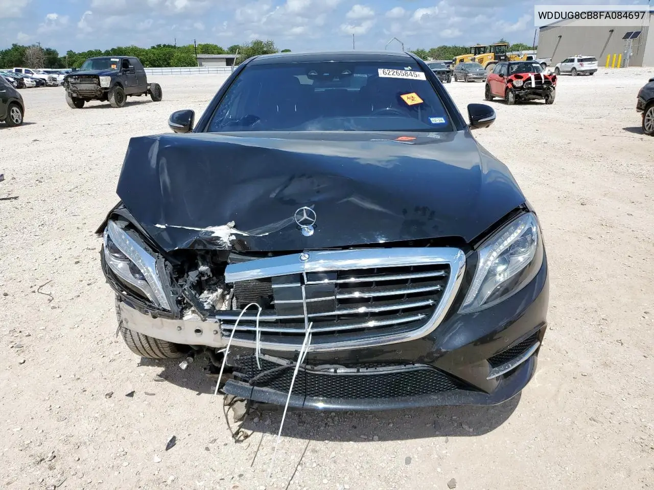 2015 Mercedes-Benz S 550 VIN: WDDUG8CB8FA084697 Lot: 62265845