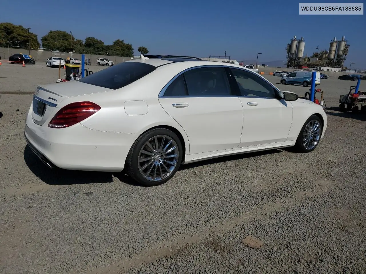 2015 Mercedes-Benz S 550 VIN: WDDUG8CB6FA188685 Lot: 62562255