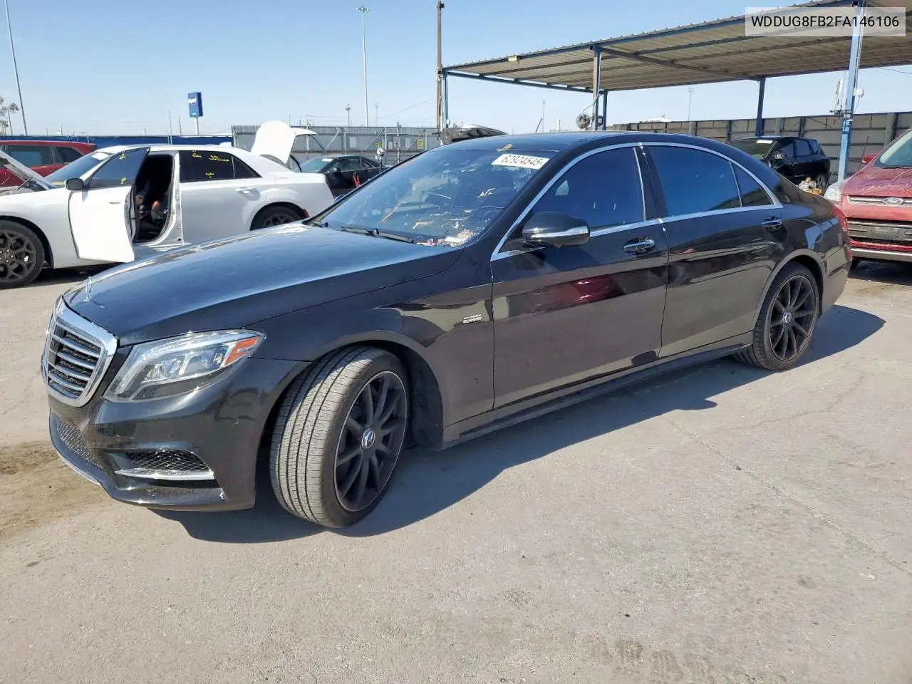 2015 Mercedes-Benz S 550 4Matic VIN: WDDUG8FB2FA146106 Lot: 62924545