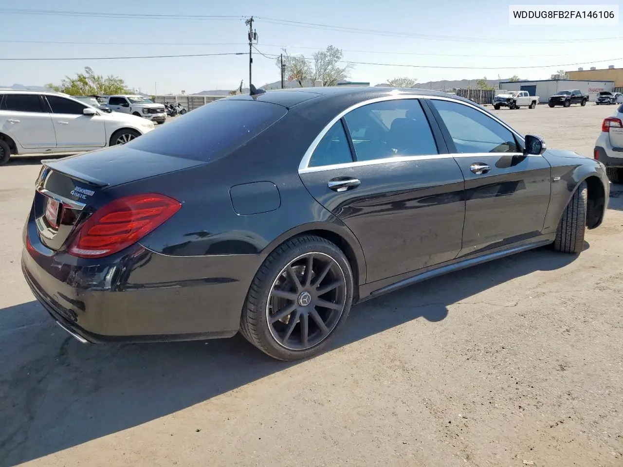 2015 Mercedes-Benz S 550 4Matic VIN: WDDUG8FB2FA146106 Lot: 62924545