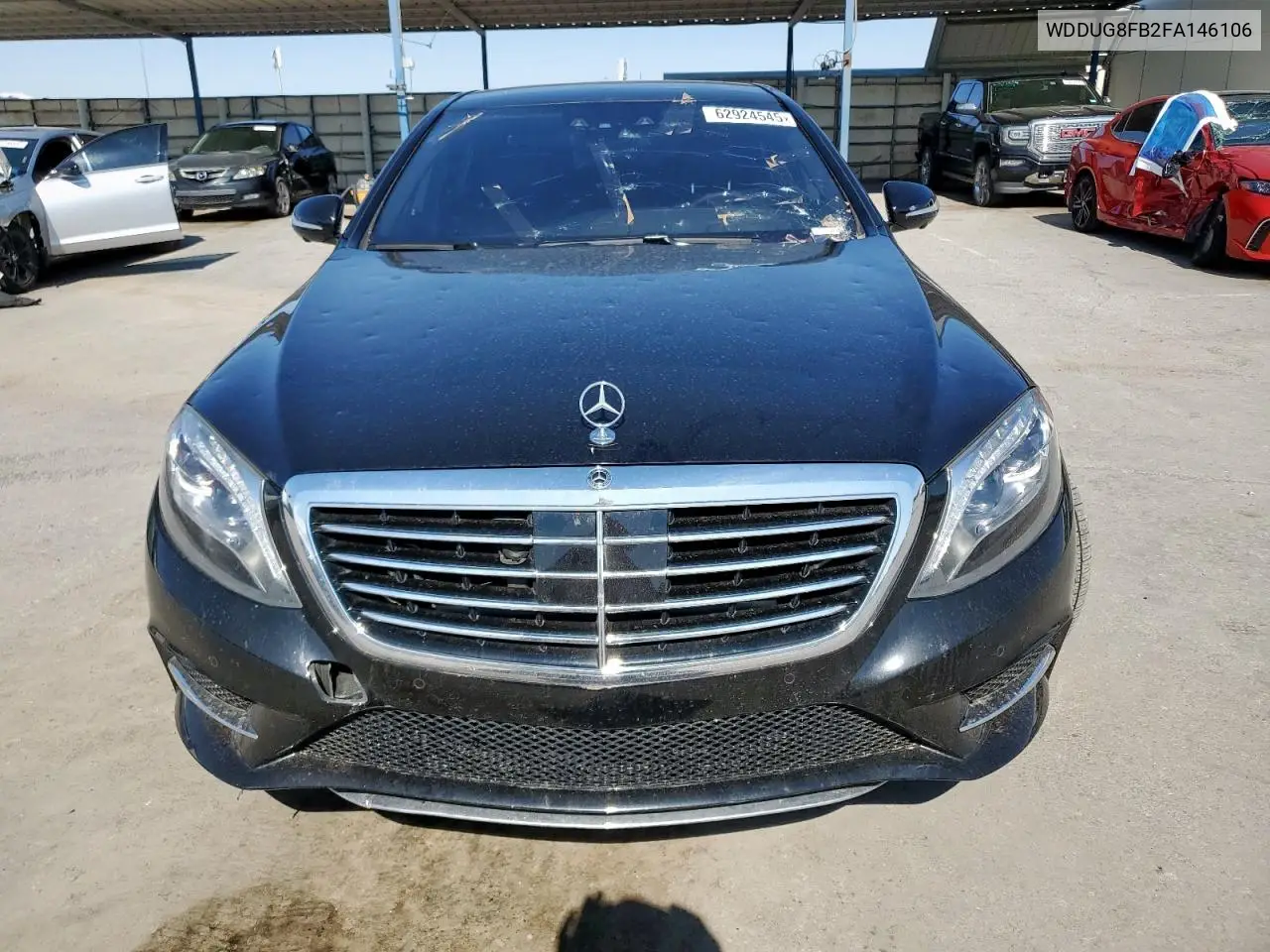 2015 Mercedes-Benz S 550 4Matic VIN: WDDUG8FB2FA146106 Lot: 62924545