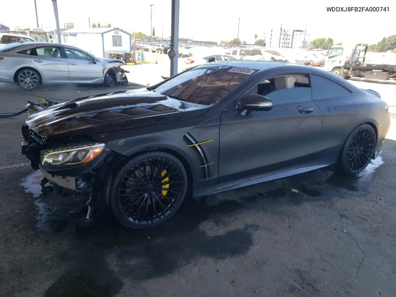 2015 Mercedes-Benz S 550 VIN: WDDXJ8FB2FA000741 Lot: 62950695
