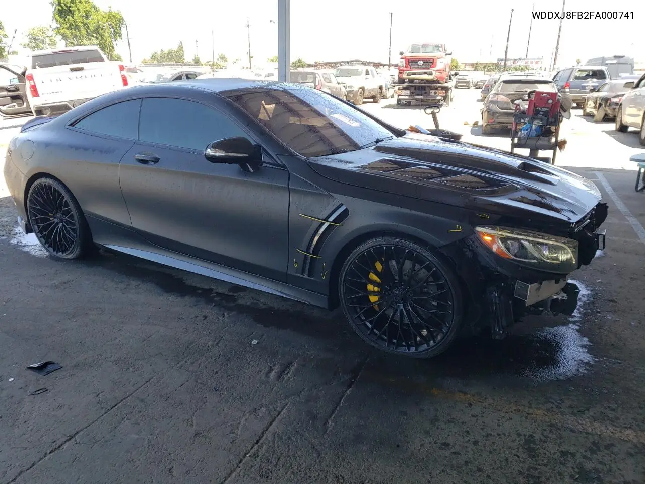 2015 Mercedes-Benz S 550 VIN: WDDXJ8FB2FA000741 Lot: 62950695