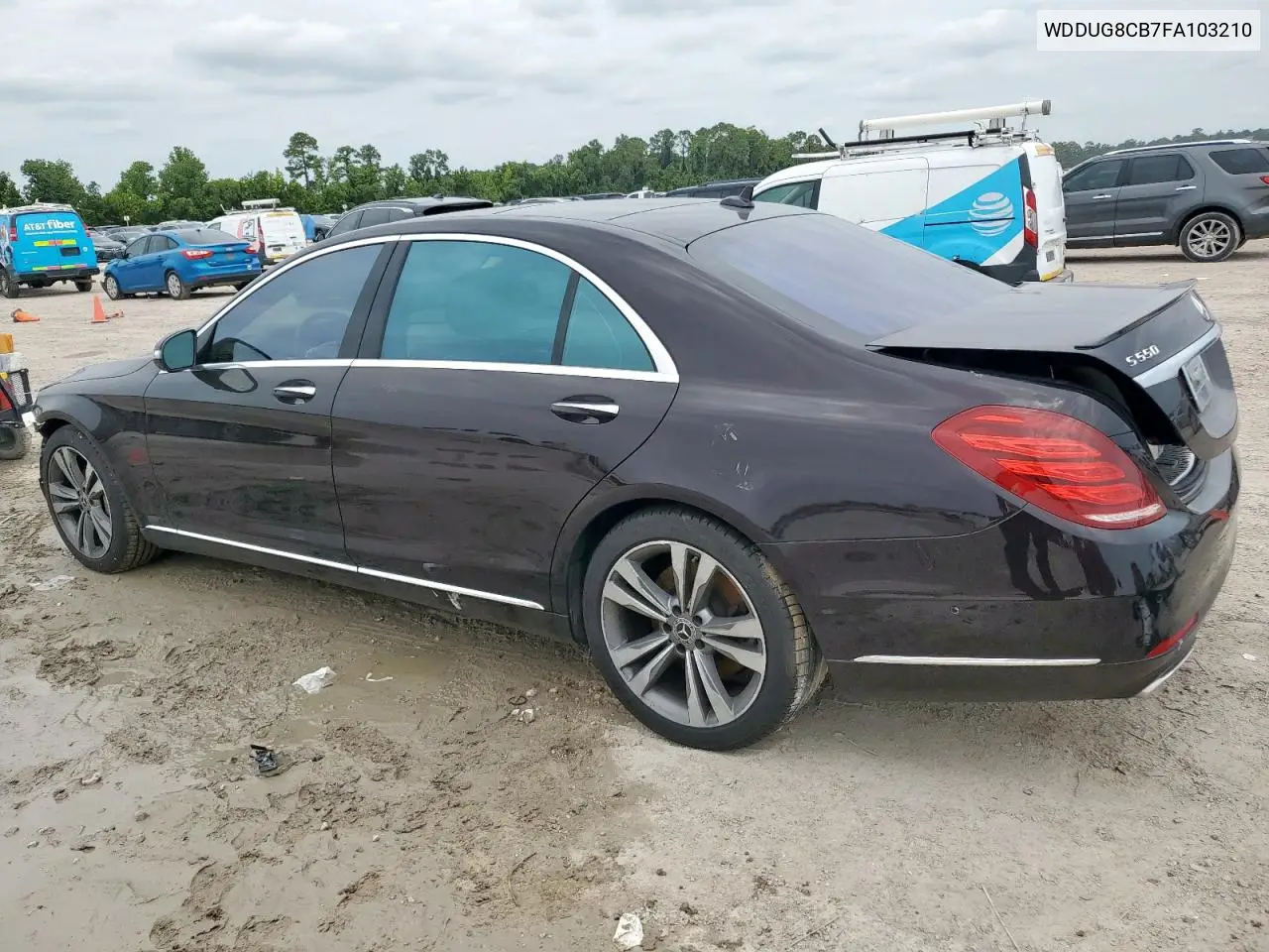 2015 Mercedes-Benz S 550 VIN: WDDUG8CB7FA103210 Lot: 63913915