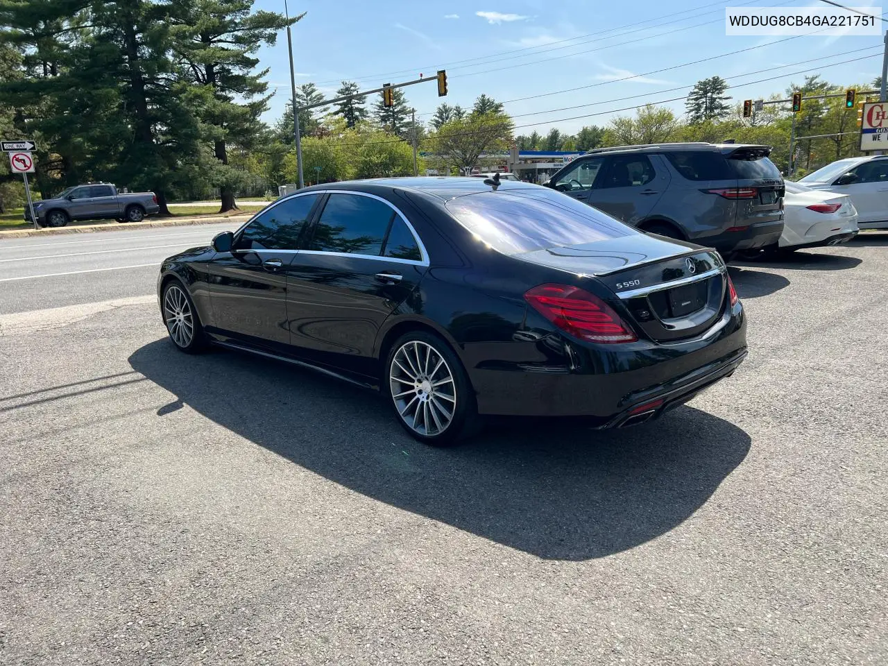 2016 Mercedes-Benz S 550 VIN: WDDUG8CB4GA221751 Lot: 57178055