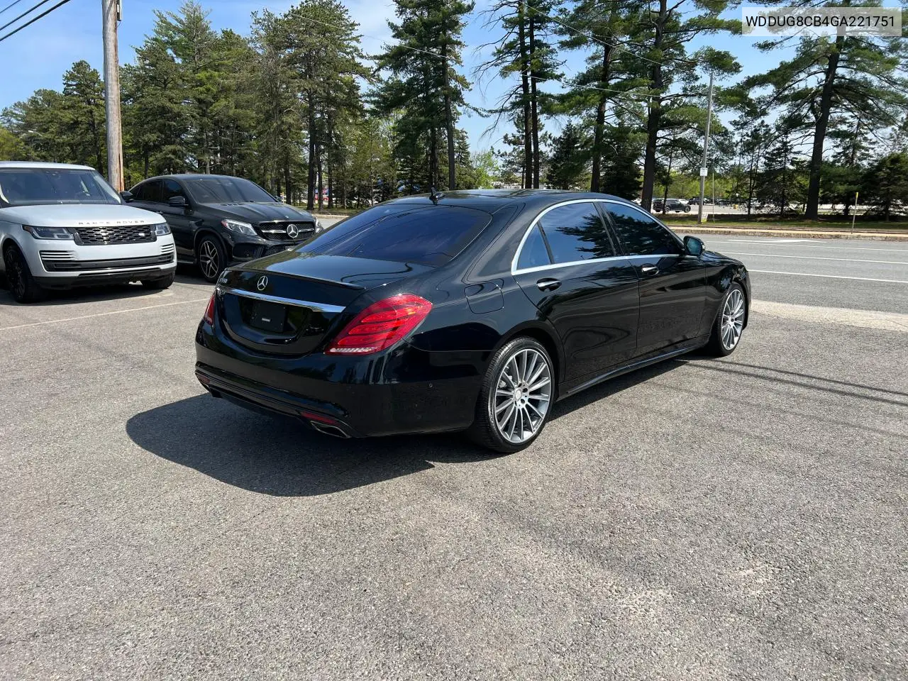 2016 Mercedes-Benz S 550 VIN: WDDUG8CB4GA221751 Lot: 57178055
