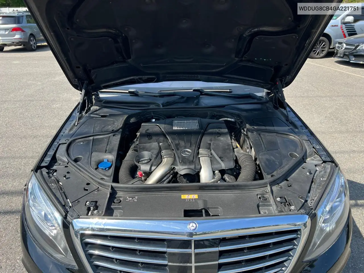 2016 Mercedes-Benz S 550 VIN: WDDUG8CB4GA221751 Lot: 57178055