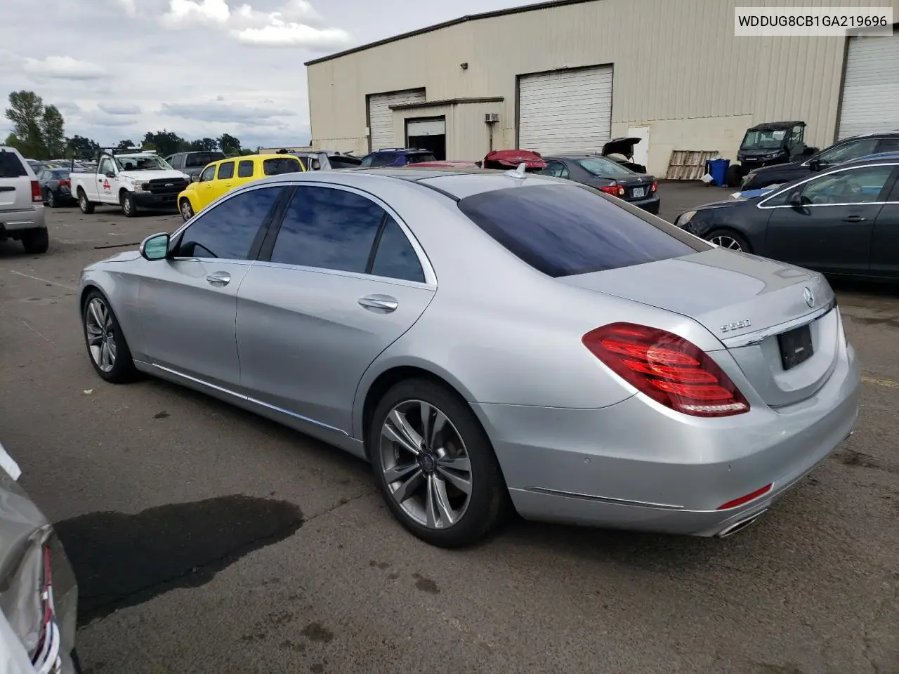 2016 Mercedes-Benz S 550 VIN: WDDUG8CB1GA219696 Lot: 61934225