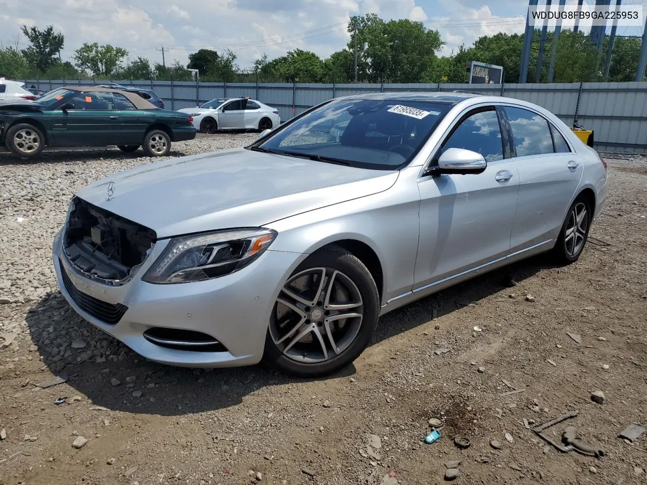 2016 Mercedes-Benz S 550 4Matic VIN: WDDUG8FB9GA225953 Lot: 61985035