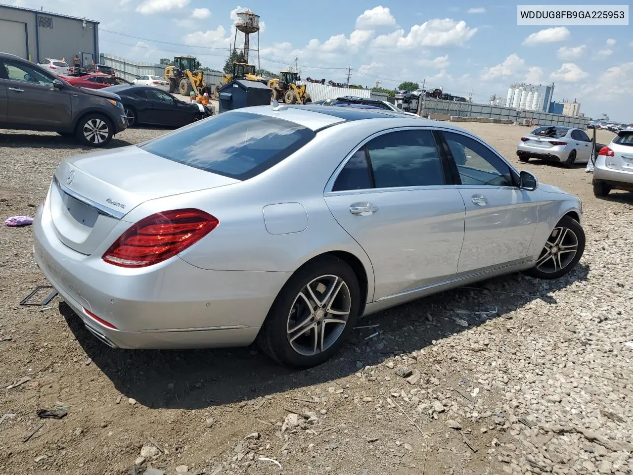 2016 Mercedes-Benz S 550 4Matic VIN: WDDUG8FB9GA225953 Lot: 61985035