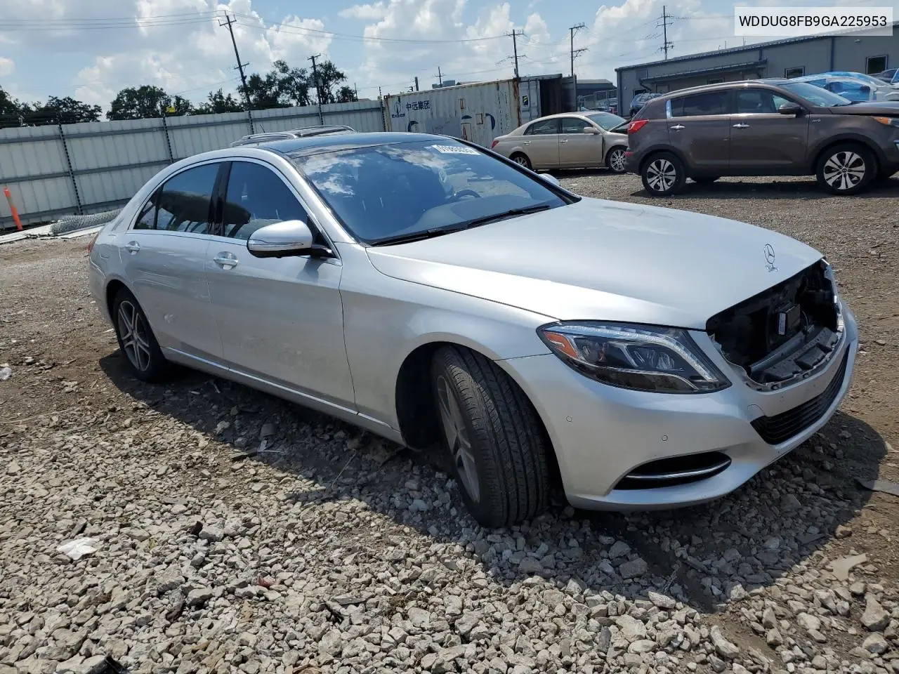 2016 Mercedes-Benz S 550 4Matic VIN: WDDUG8FB9GA225953 Lot: 61985035