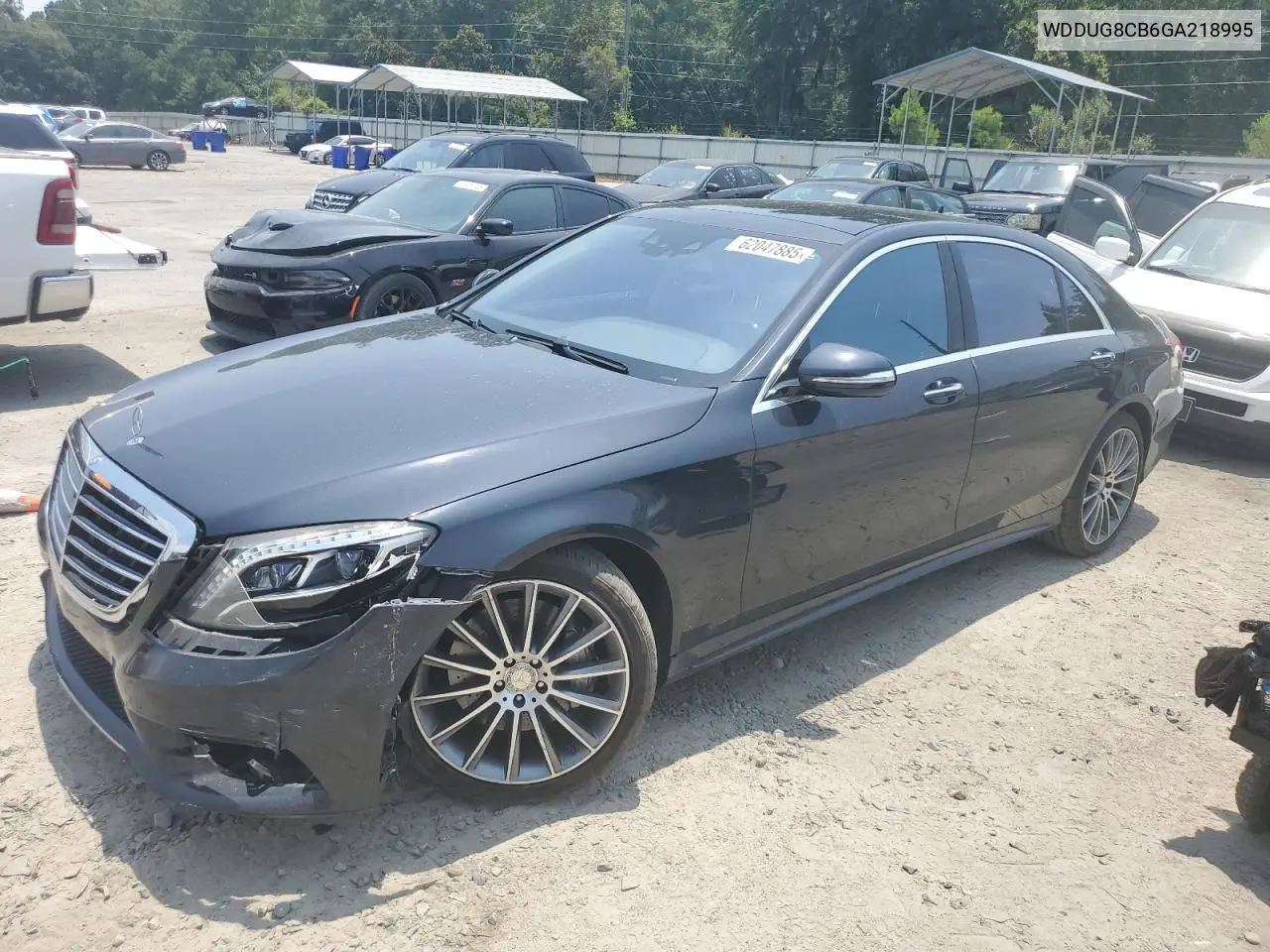 2016 Mercedes-Benz S 550 VIN: WDDUG8CB6GA218995 Lot: 62047885