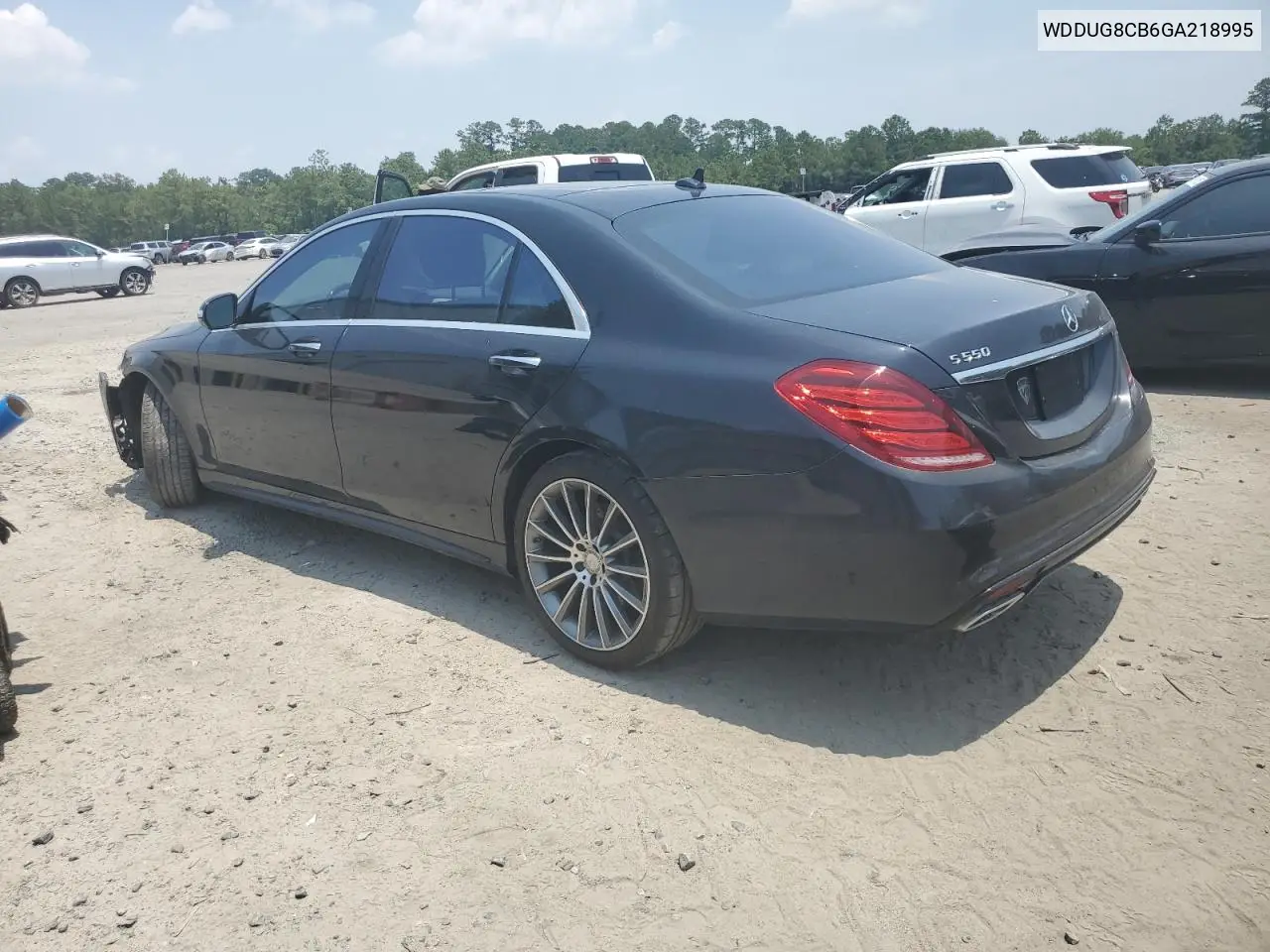 2016 Mercedes-Benz S 550 VIN: WDDUG8CB6GA218995 Lot: 62047885