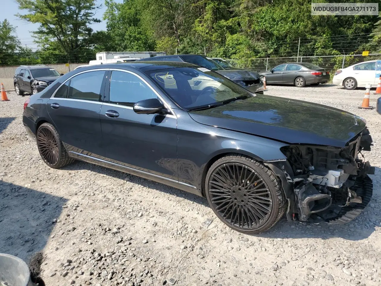 2016 Mercedes-Benz S 550 4Matic VIN: WDDUG8FB4GA271173 Lot: 64606965