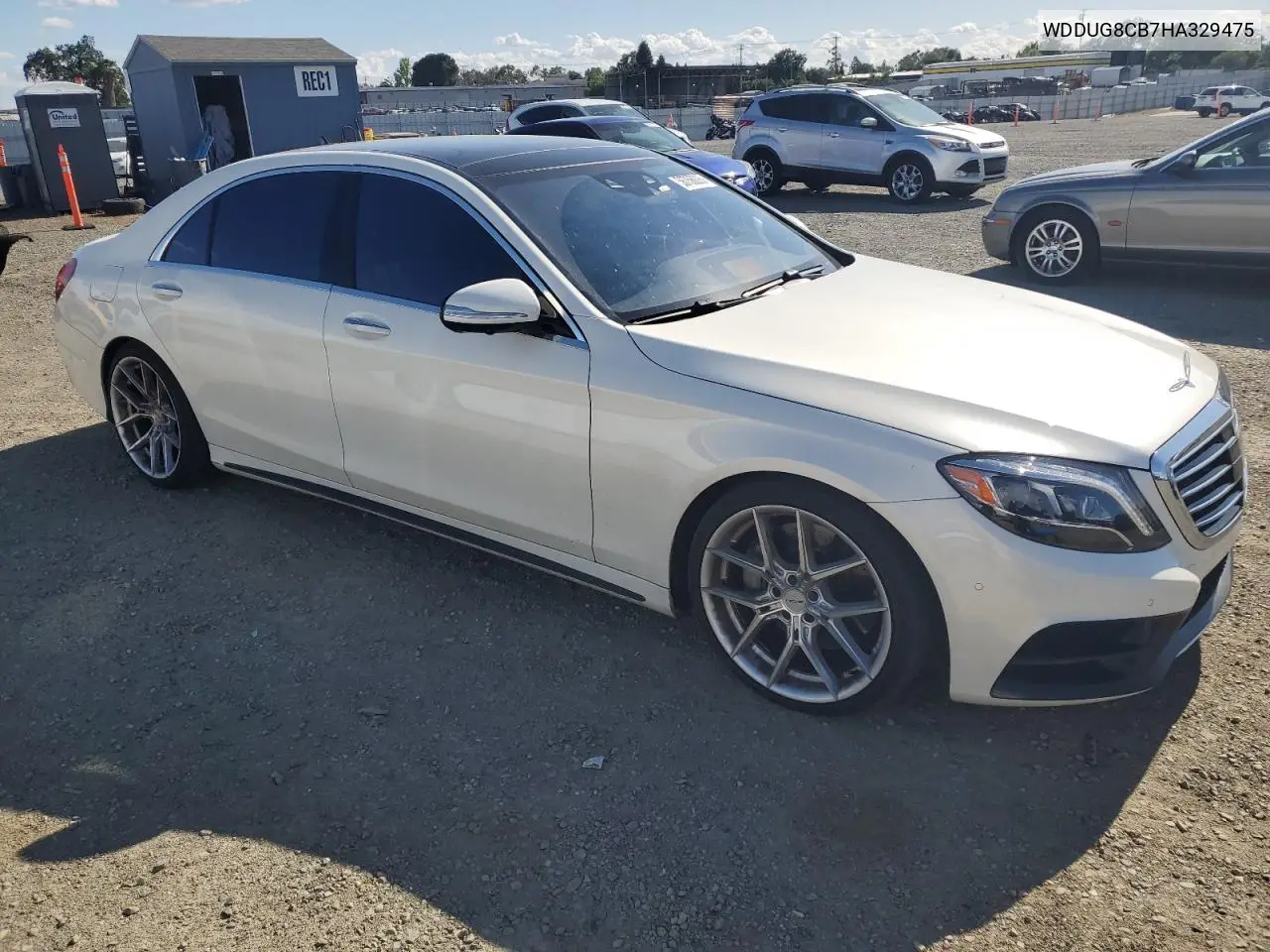 2017 Mercedes-Benz S 550 VIN: WDDUG8CB7HA329475 Lot: 56756025