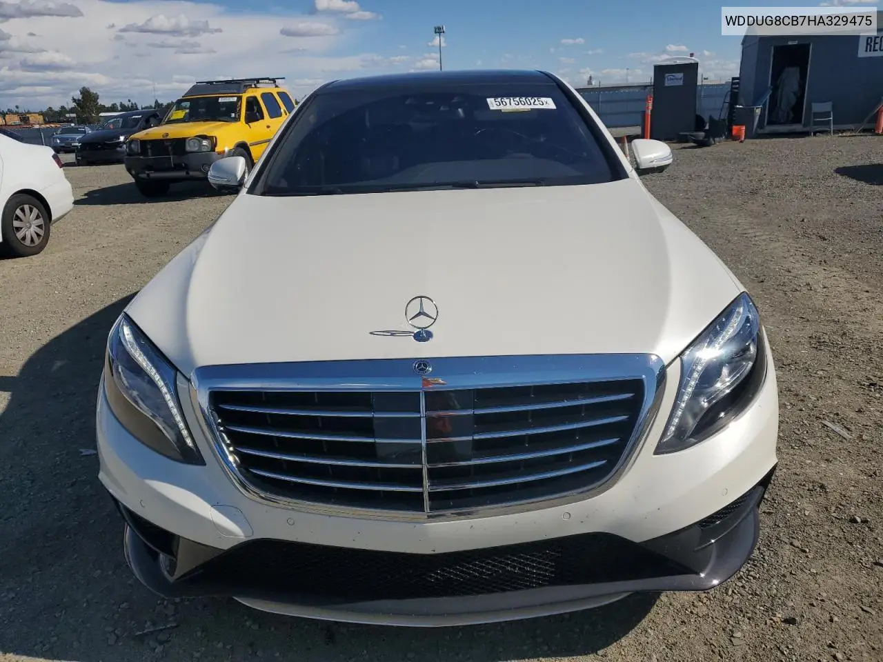 2017 Mercedes-Benz S 550 VIN: WDDUG8CB7HA329475 Lot: 56756025