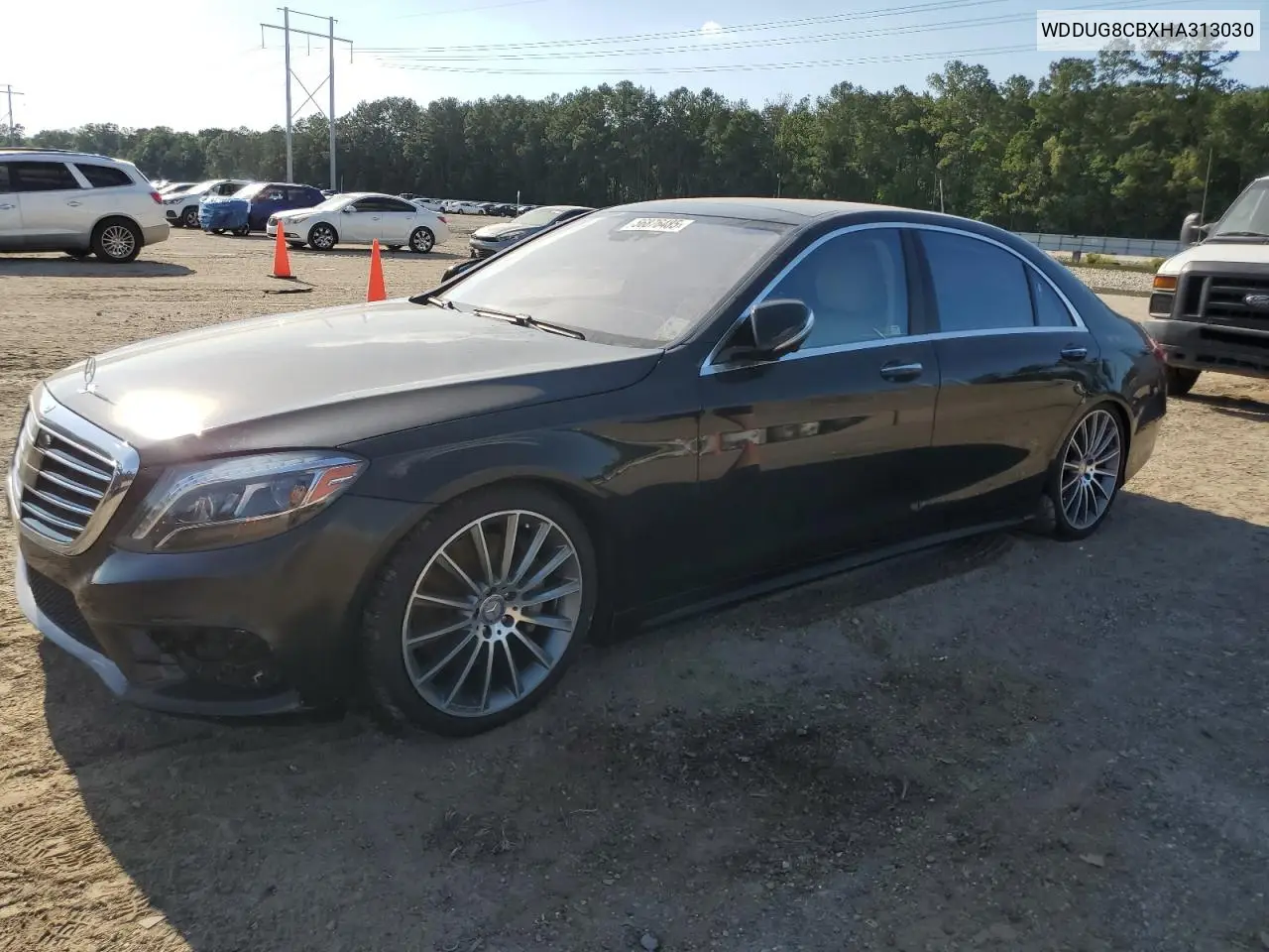2017 Mercedes-Benz S 550 VIN: WDDUG8CBXHA313030 Lot: 56876485