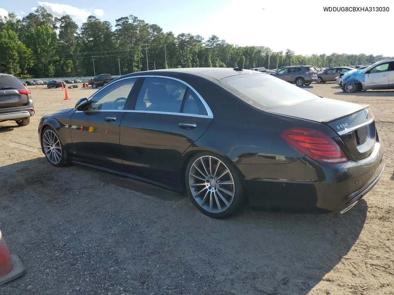 2017 Mercedes-Benz S 550 VIN: WDDUG8CBXHA313030 Lot: 56876485