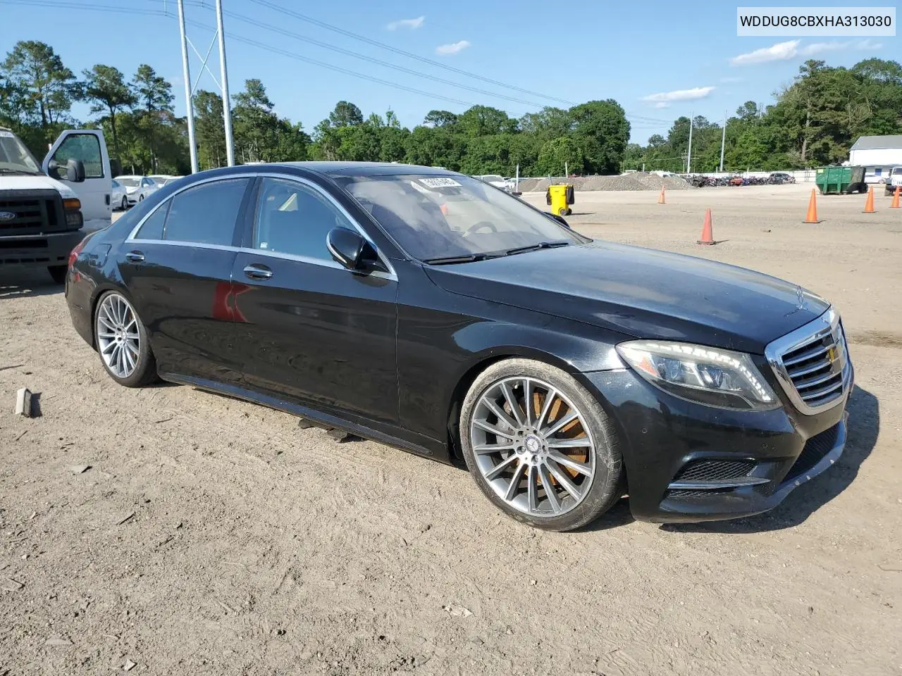 2017 Mercedes-Benz S 550 VIN: WDDUG8CBXHA313030 Lot: 56876485