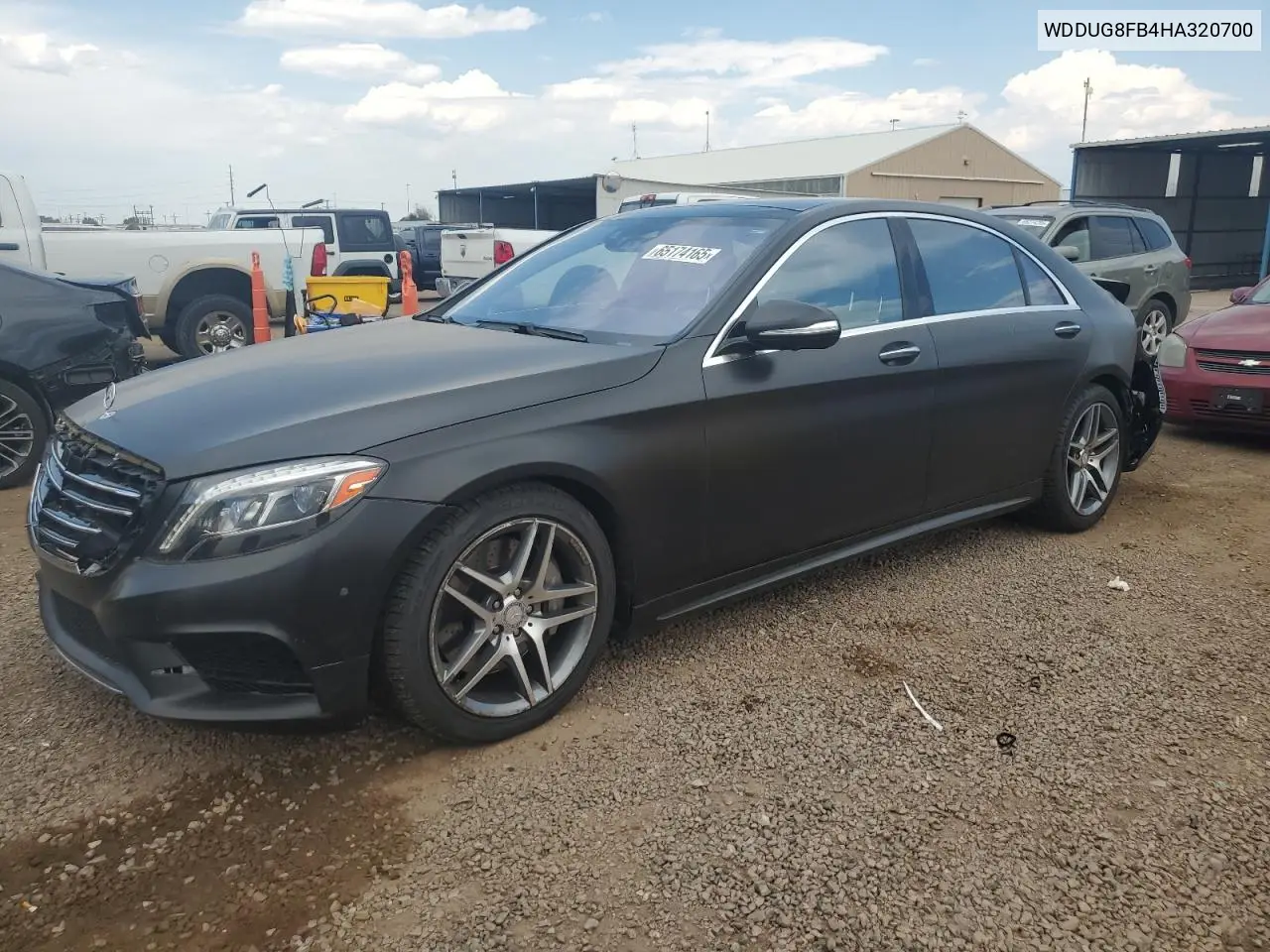 2017 Mercedes-Benz S 550 4Matic VIN: WDDUG8FB4HA320700 Lot: 65174165