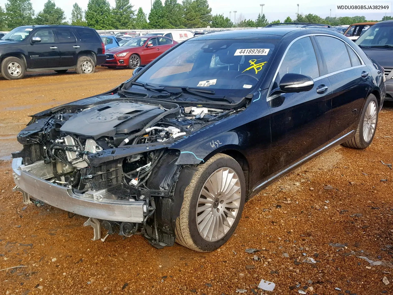 2018 Mercedes-Benz S 560 4Matic VIN: WDDUG8GB5JA382949 Lot: 44189269